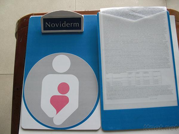 Medical Round Edge Clipboard With Pocket